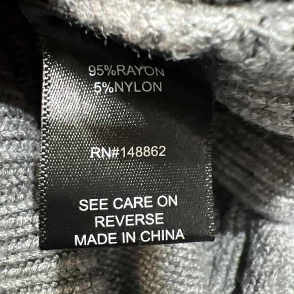 Torrid Sweater Ribbed Dress Gray Womens Size 6X - Picture 9 of 12